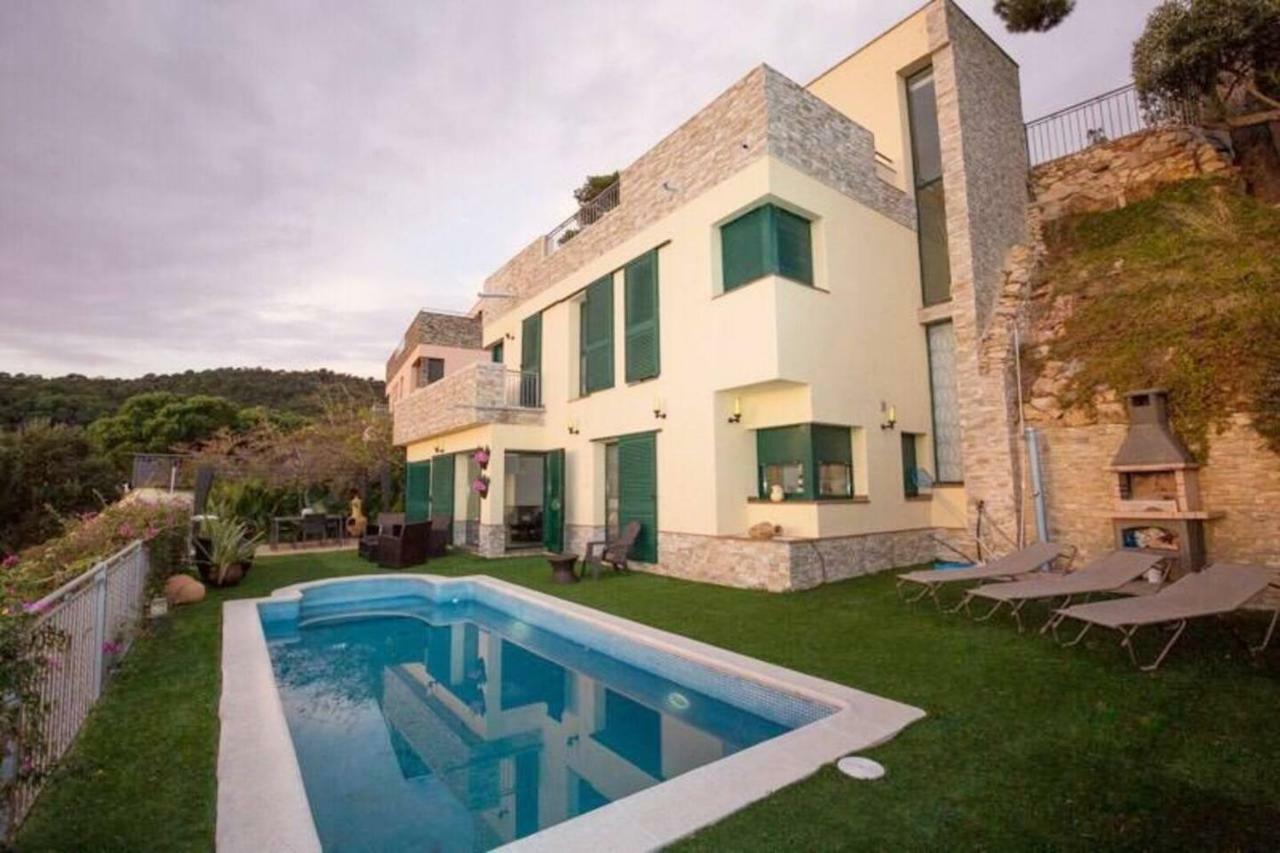 Luxury Villa Vista Del Mar Lloret de Mar Extérieur photo