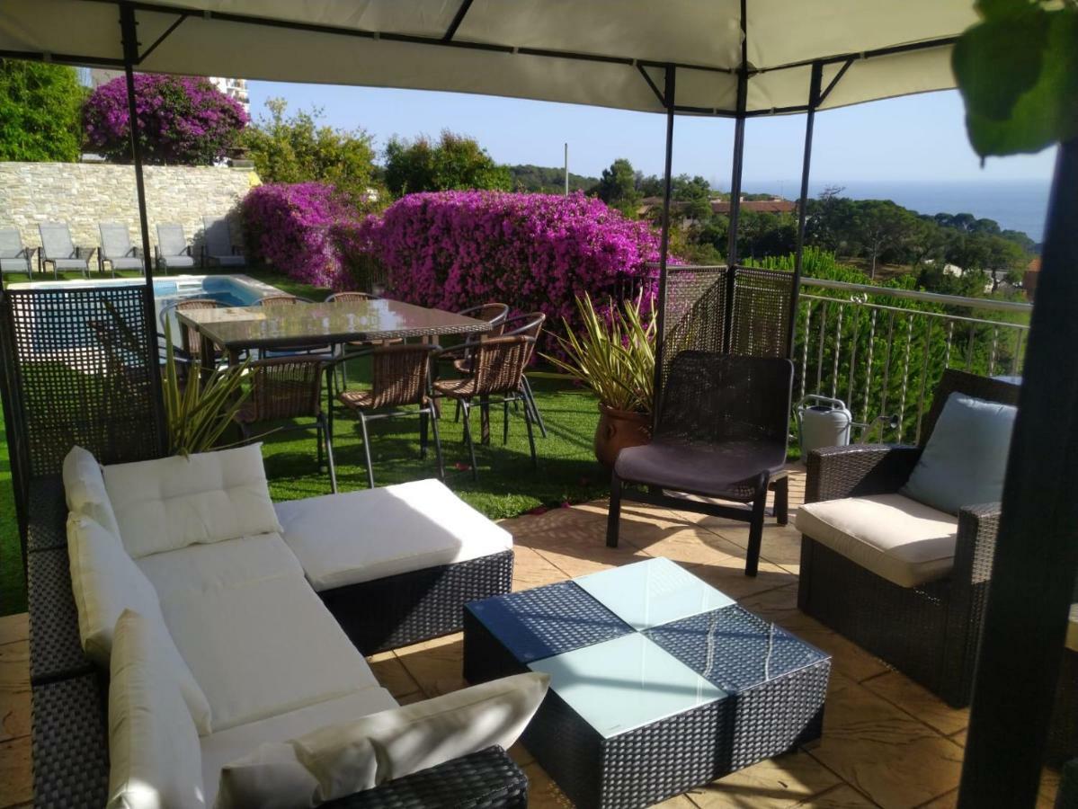 Luxury Villa Vista Del Mar Lloret de Mar Extérieur photo