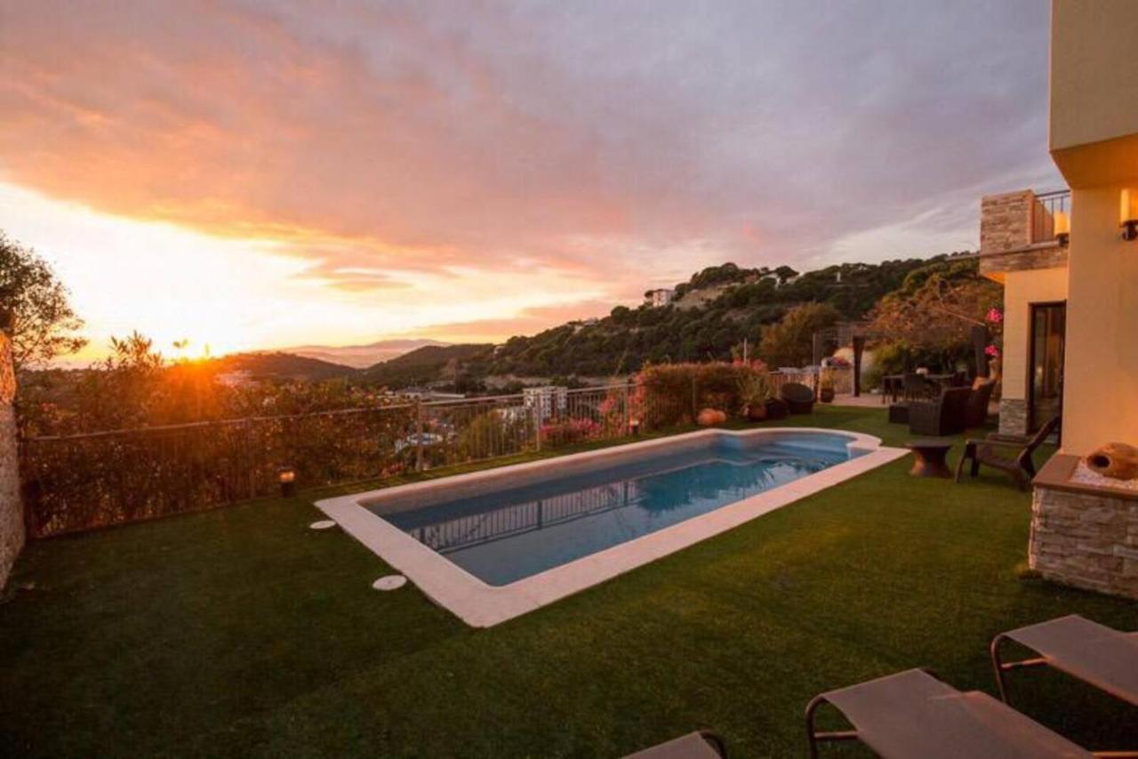 Luxury Villa Vista Del Mar Lloret de Mar Extérieur photo